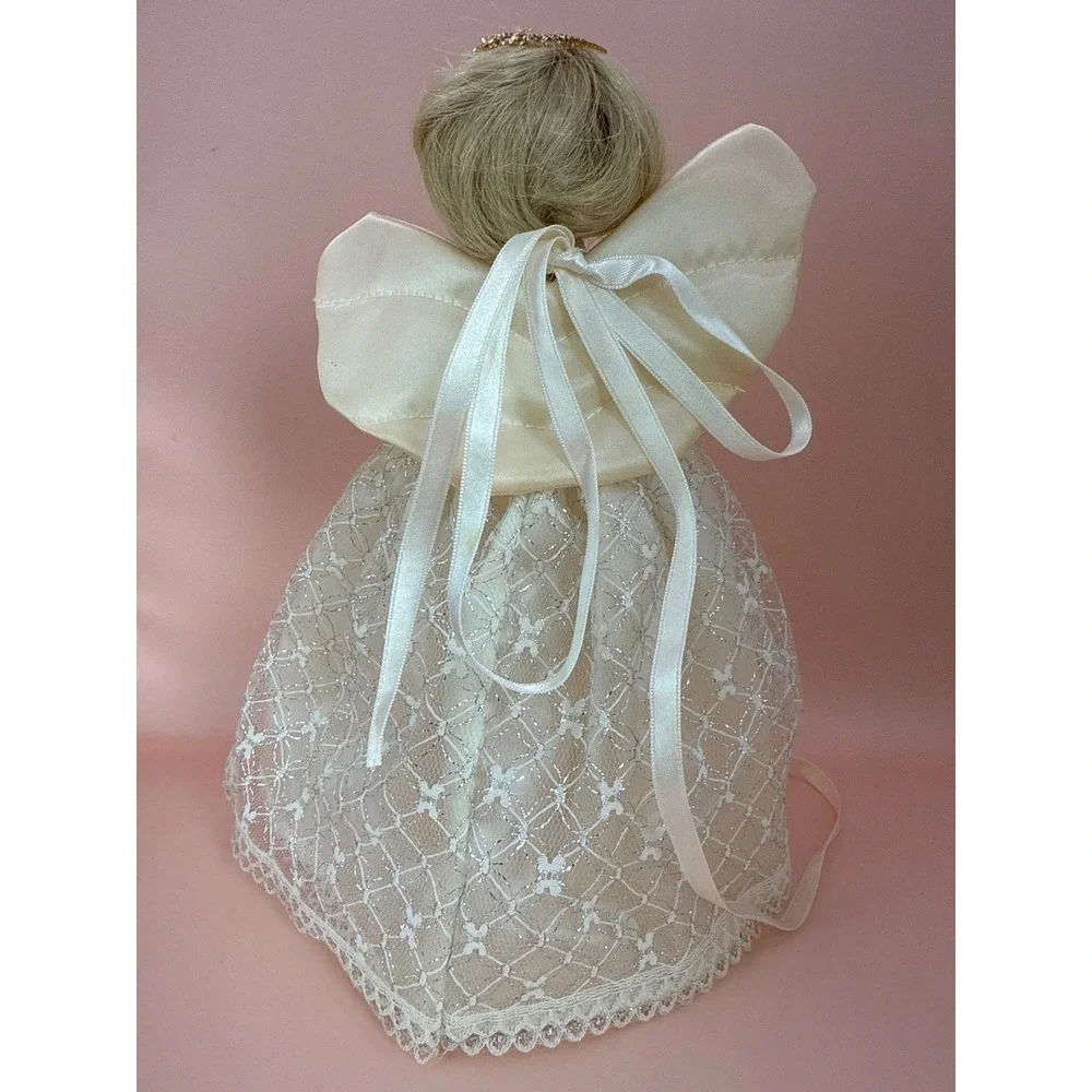 Porcelain‎ Blonde Angel Doll 9